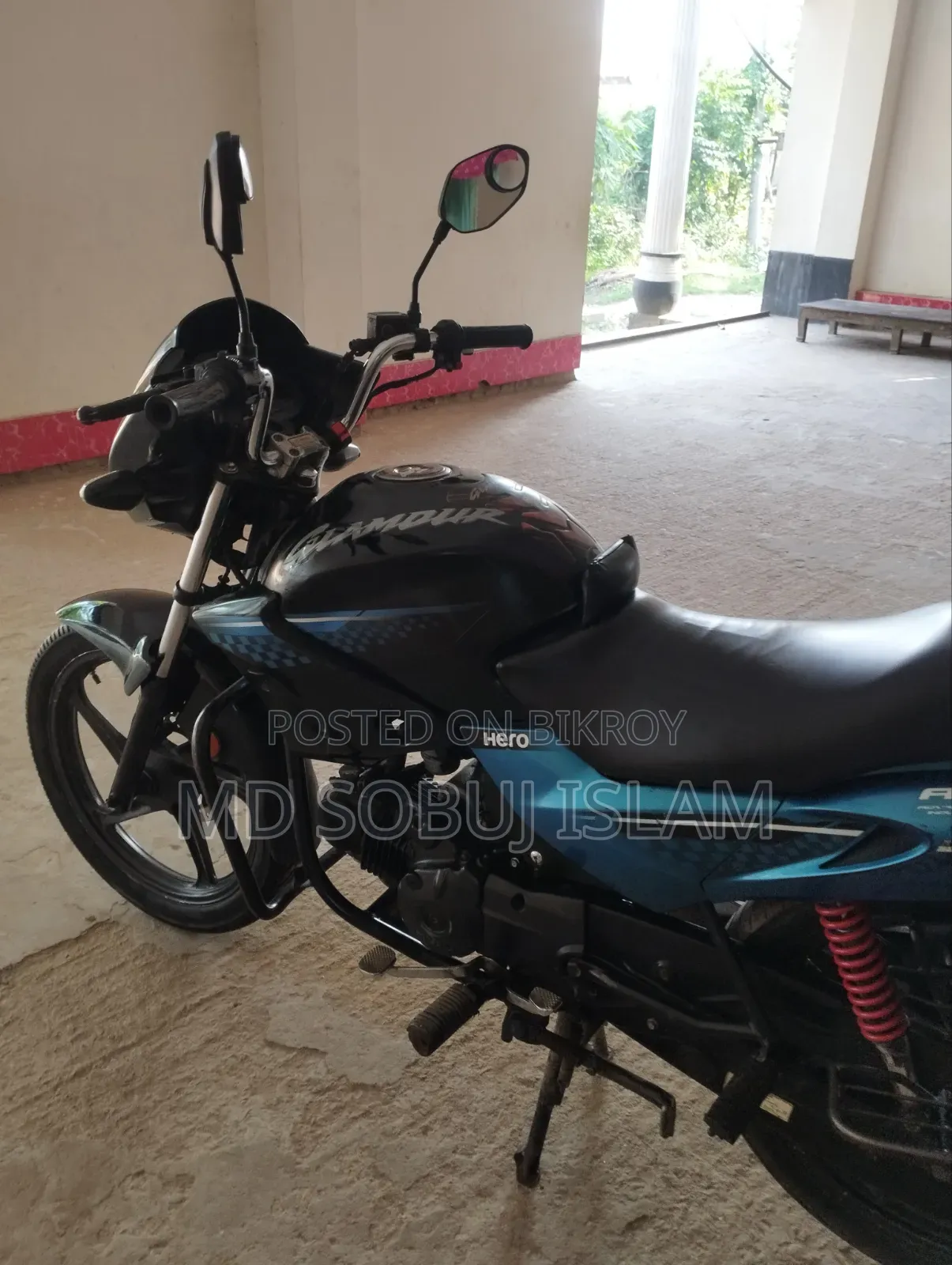 Hero Glamour BS4 i3S 2018 Blue