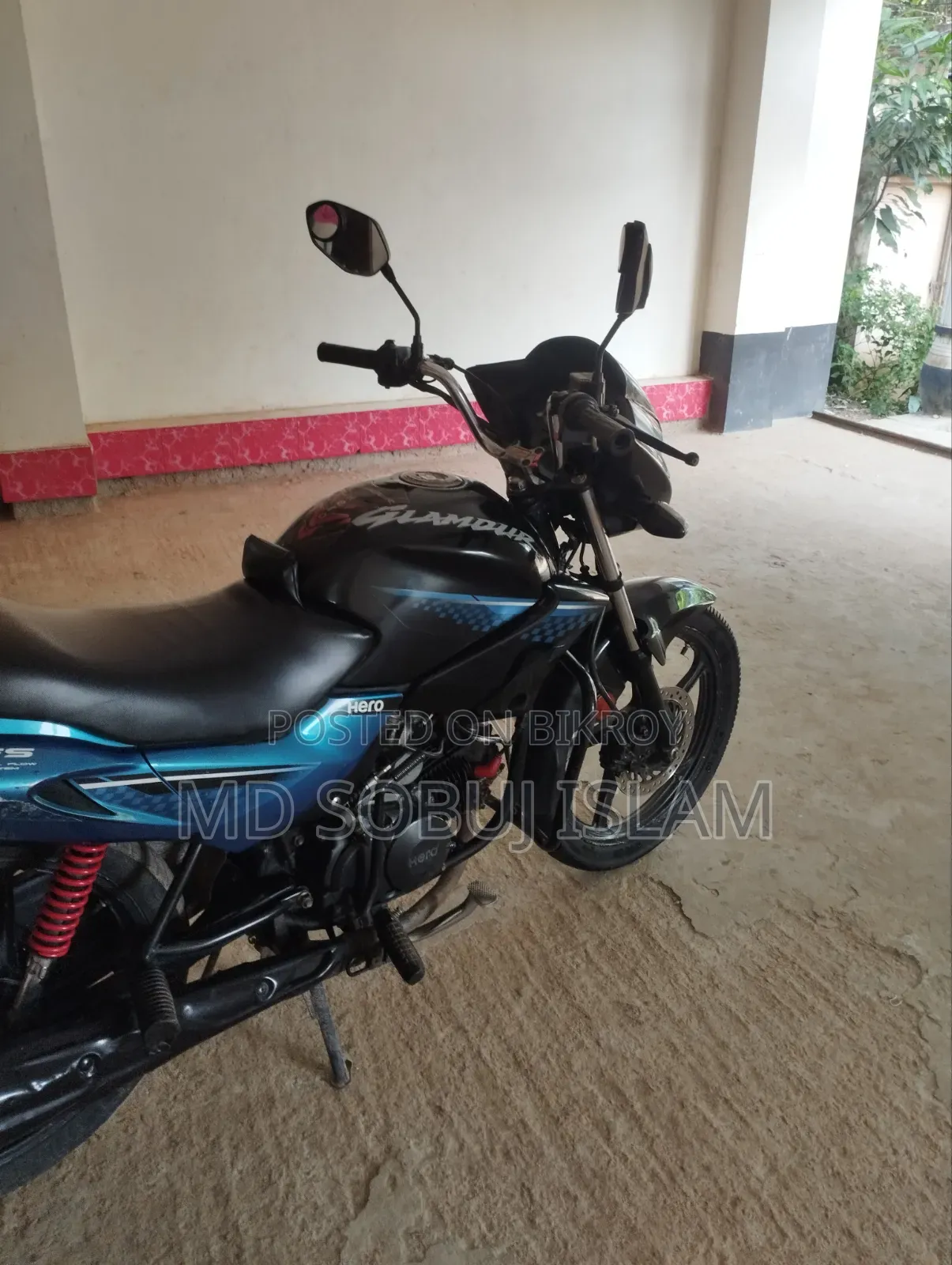 Hero Glamour BS4 i3S 2018 Blue