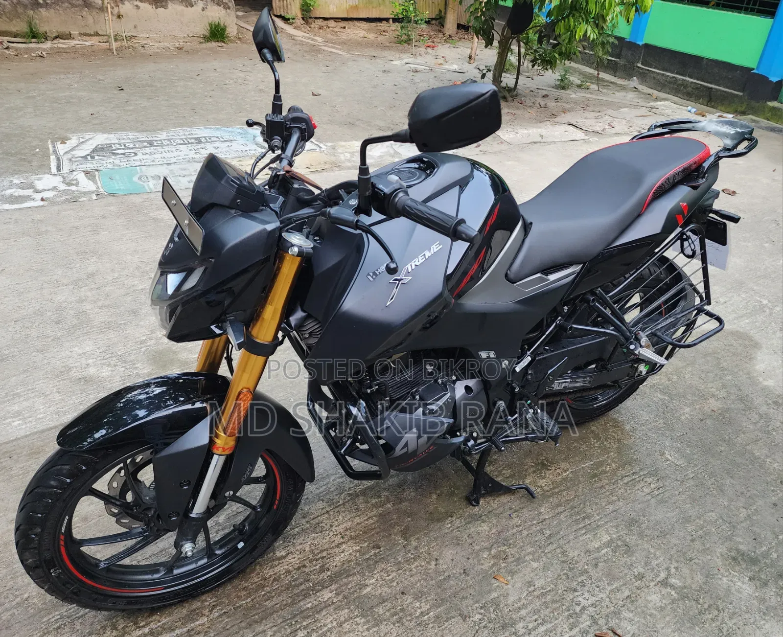 হিরো এক্সট্রিম ১৬০আর ৪ভি ২০২৫ ব্ল্যাক