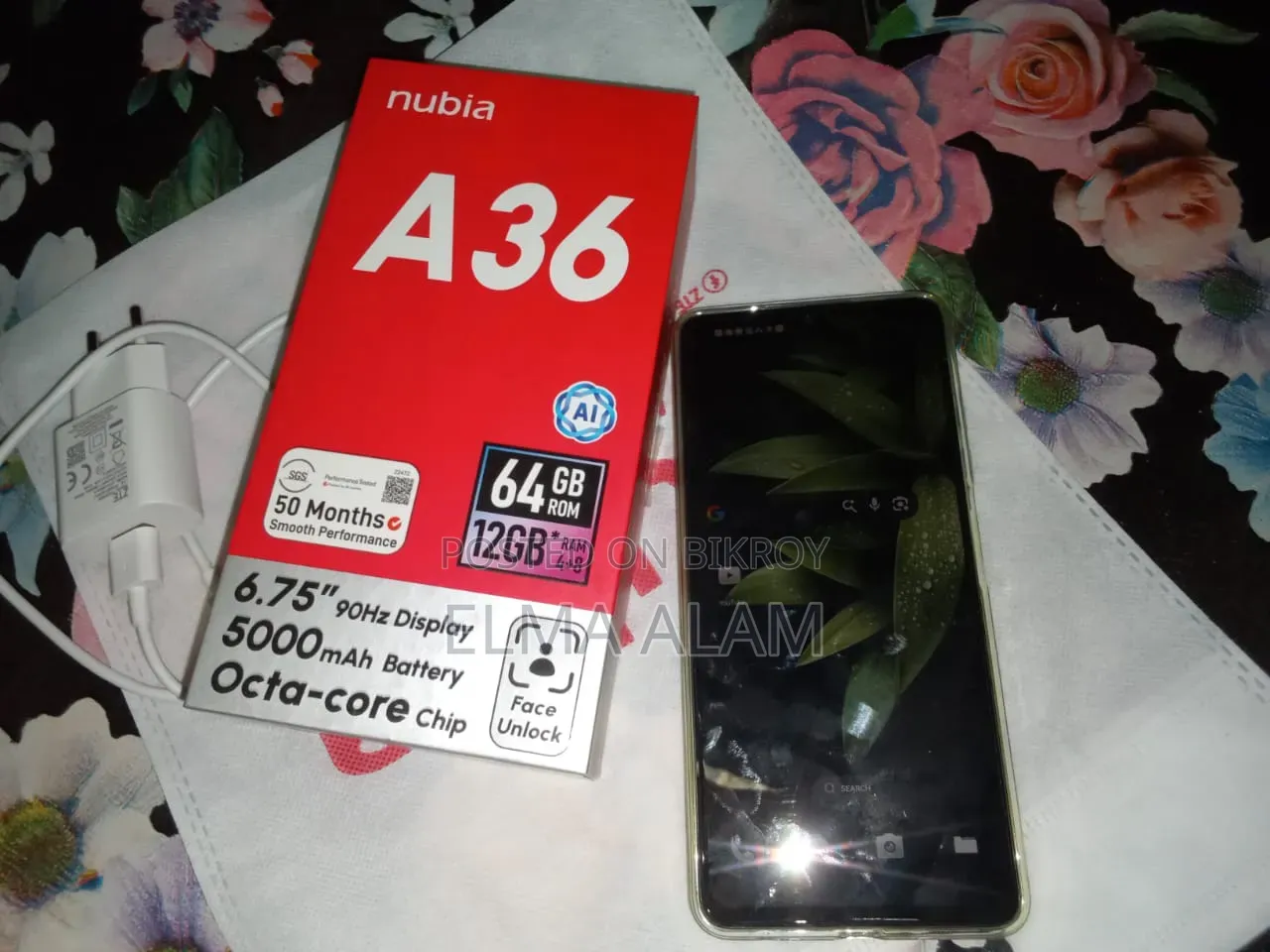 New ZTE Blade A36 64 GB Black