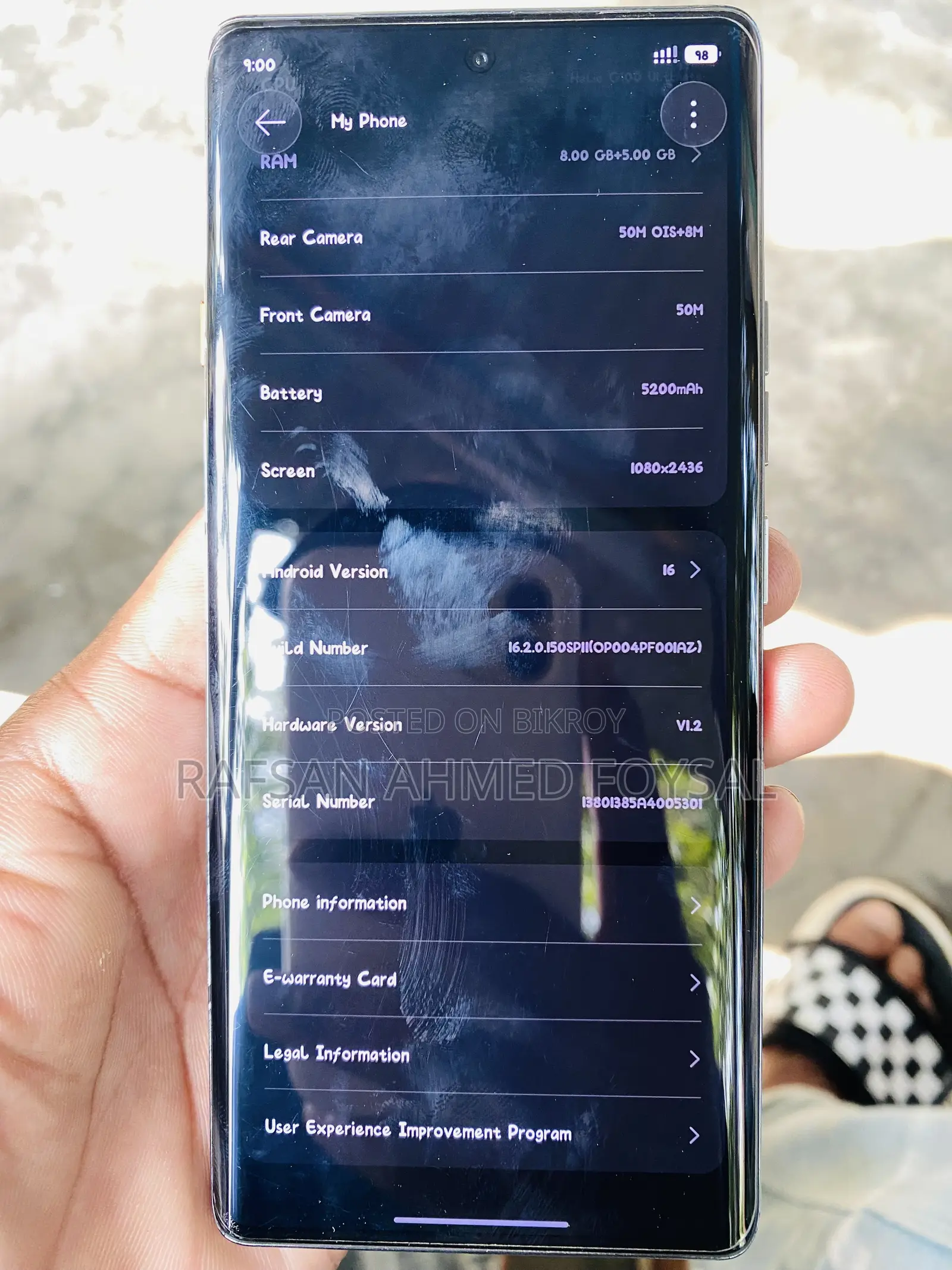 টেকনো ক্যামন ৪০ প্রো ৪জি ২৫৬ জিবি সাদা