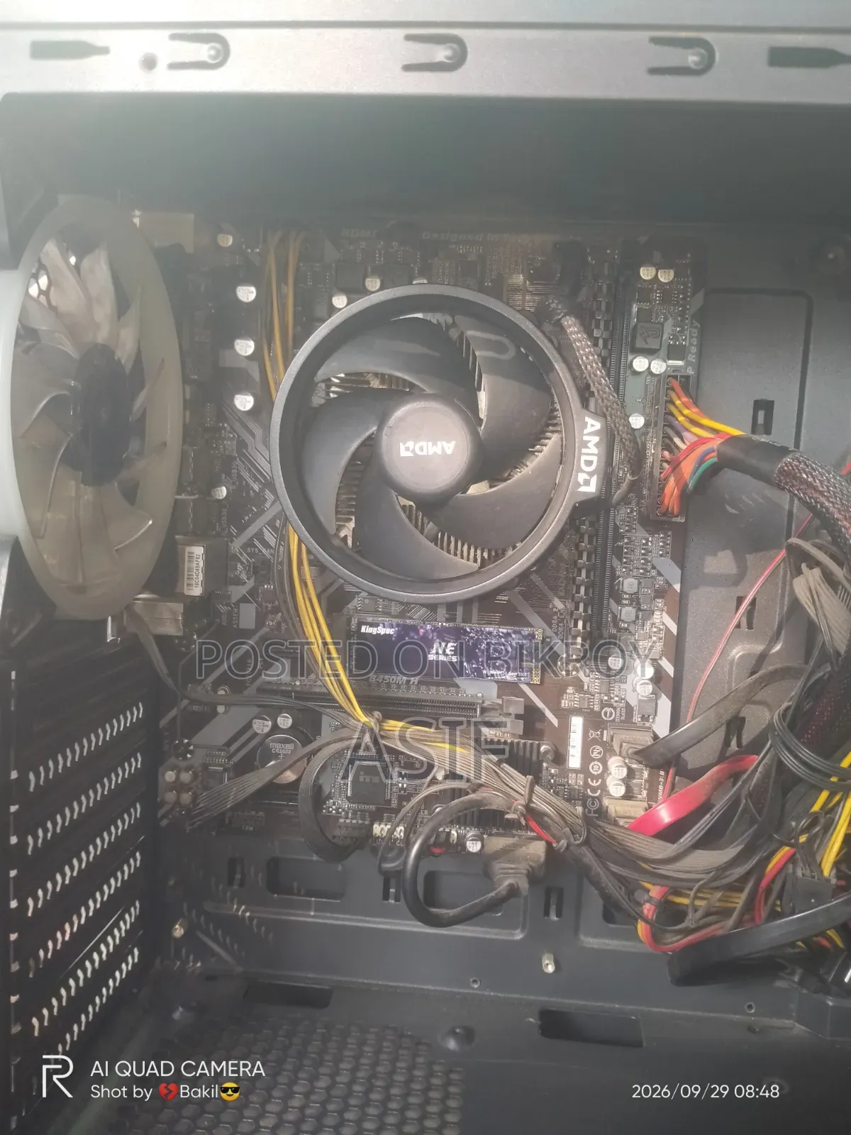 Desktop Computer Gigabyte 8GB AMD Ryzen 5 HDD+SSD 256GB