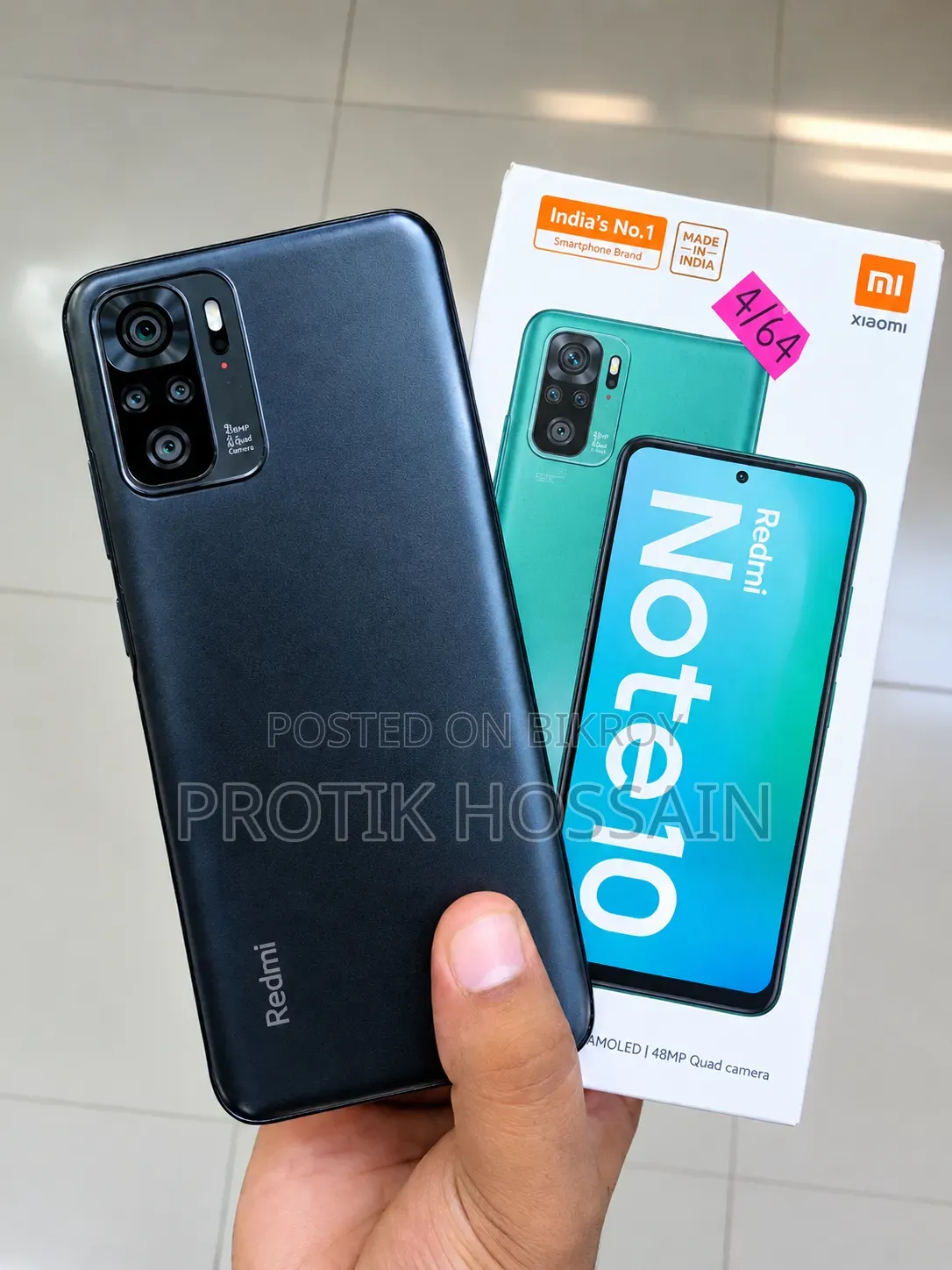 Xiaomi Redmi Note 10 64 GB Black