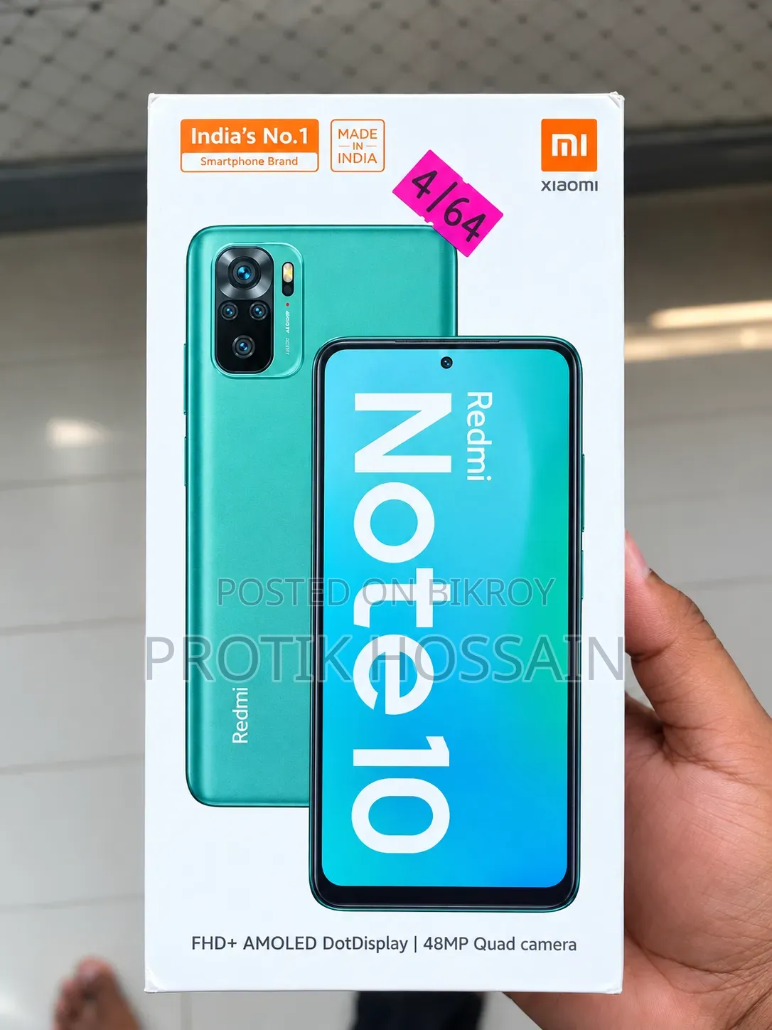 Xiaomi Redmi Note 10 64 GB Black