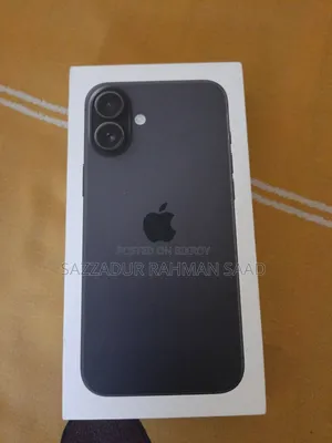 অ্যাপল আইফোন ১৬ প্লাস ১২৮ জিবি ব্ল্যাক