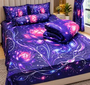 3D Design Premium 5 Pieces Comforter Set.