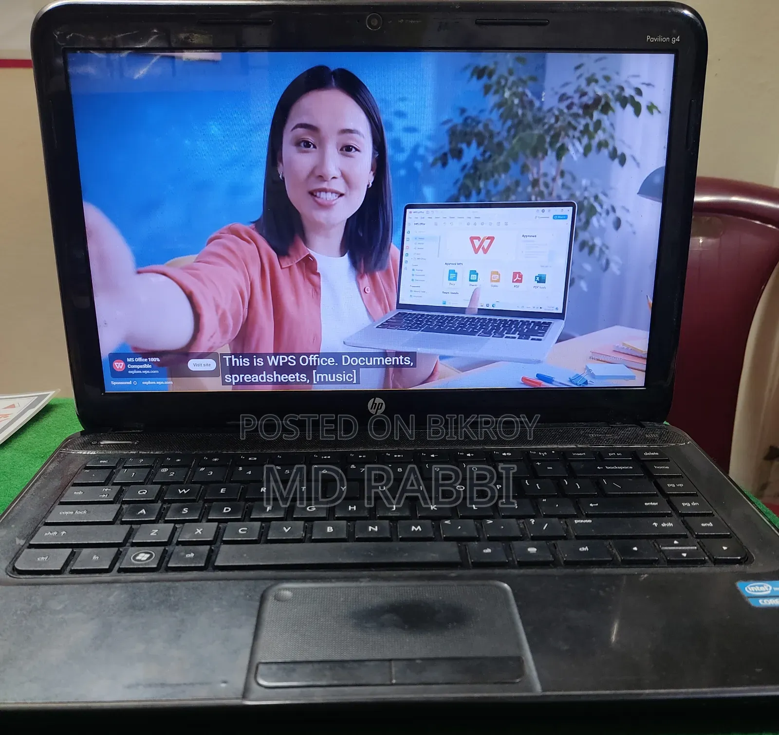 Laptop HP 4GB Intel Core i5 HDD 320GB