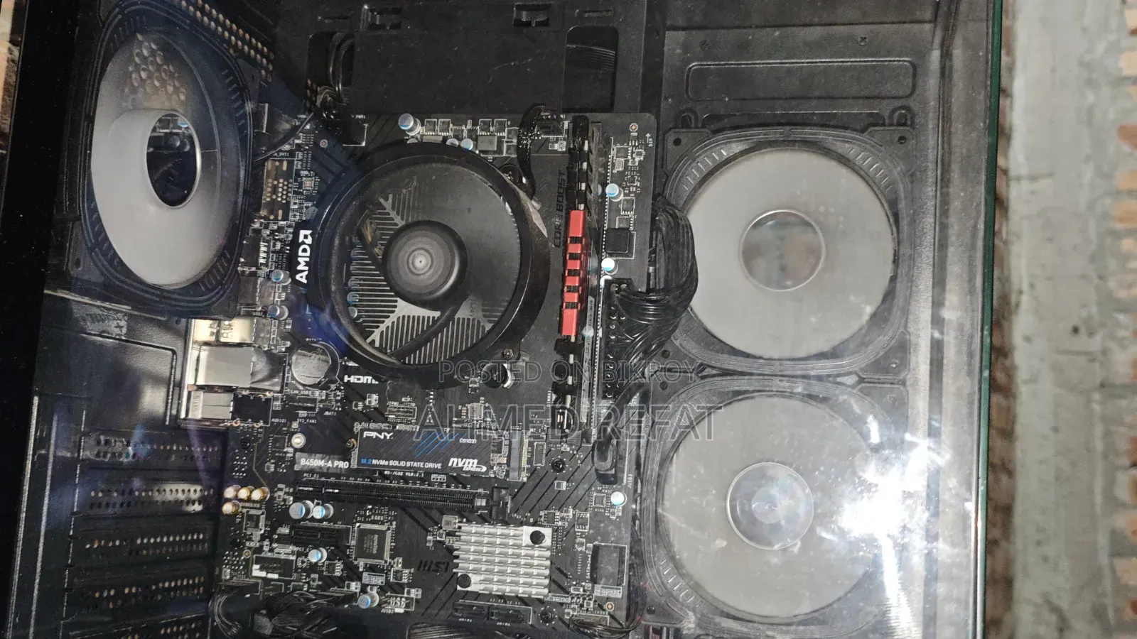 Desktop Computer MSI model 8GB AMD Ryzen 5 eMMC 256GB