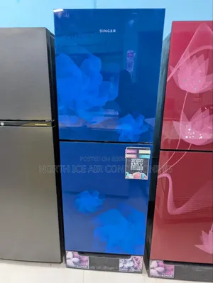 Singer Brand New Glass Door Fridge 200 Ltr.
