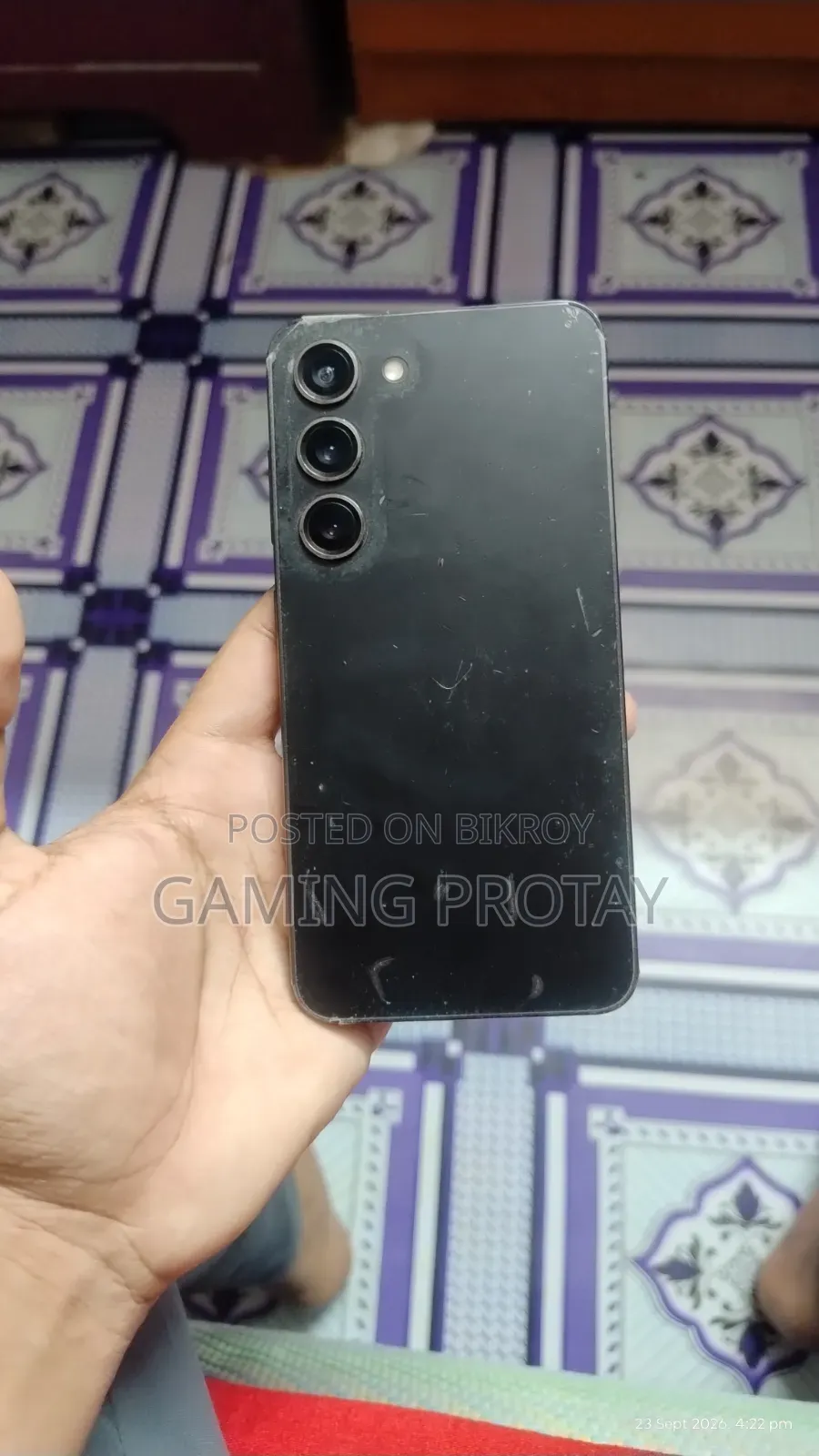 নতুন Samsung Galaxy S23 ১২৮ জিবি কালো