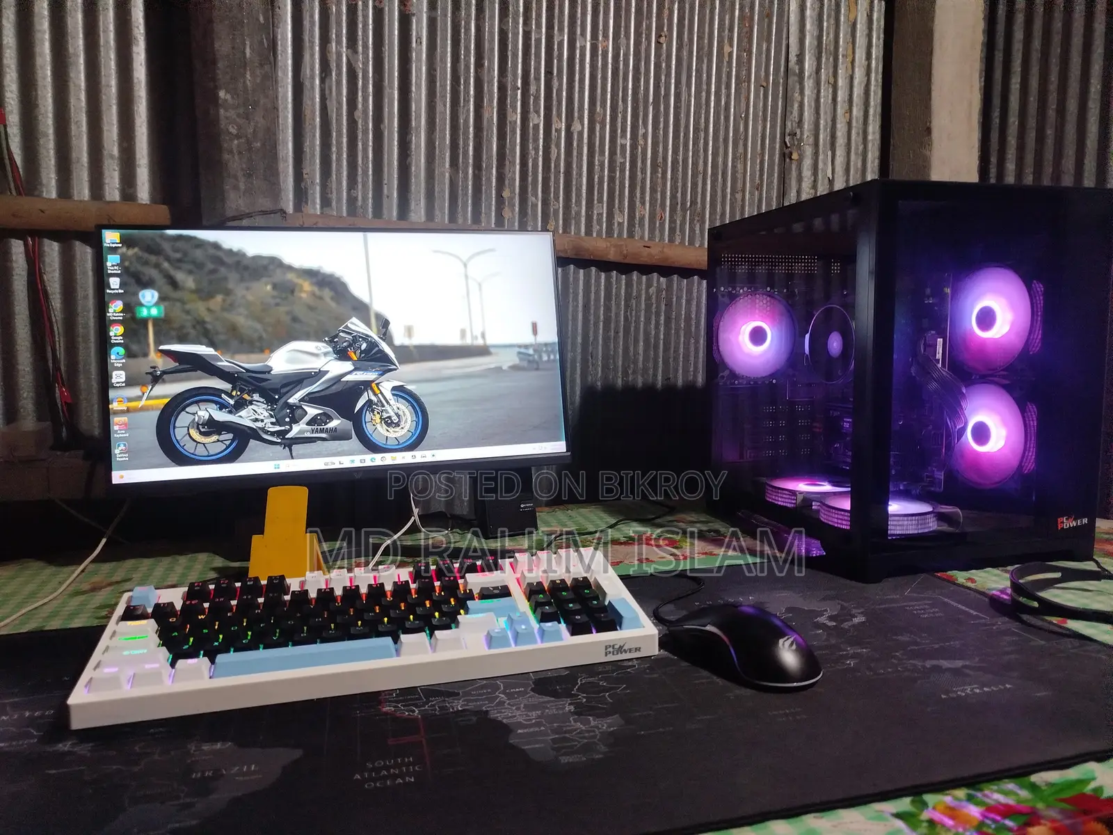 Desktop Computer 16GB AMD Ryzen 5 SSD 256GB