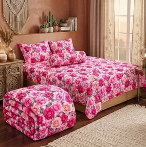 5 Pieces 3D Print Comforter Set