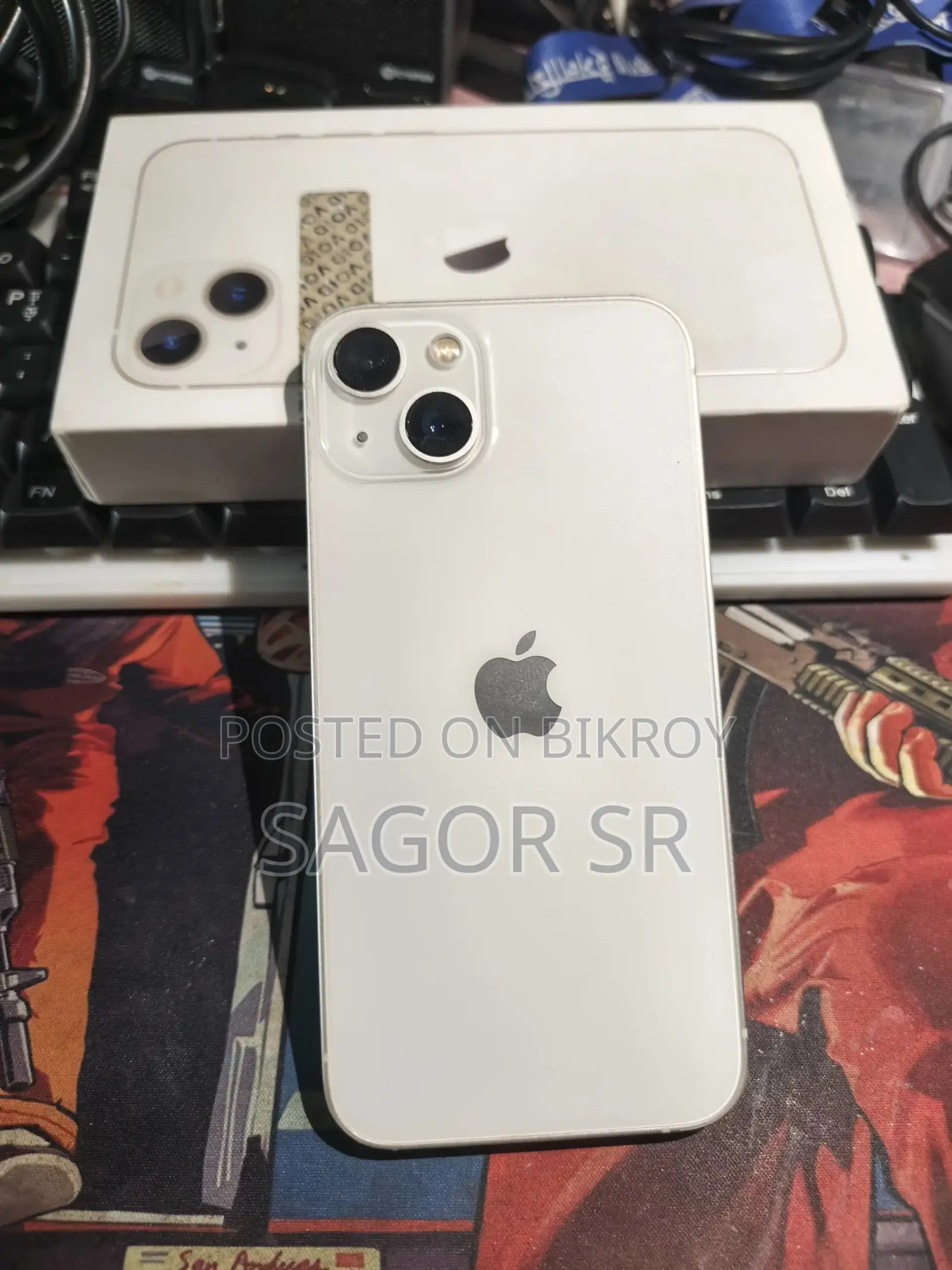 অ্যাপল আইফোন ১৩ ১২৮ জিবি হোয়াইট