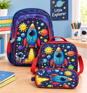 3D Animation School Bags