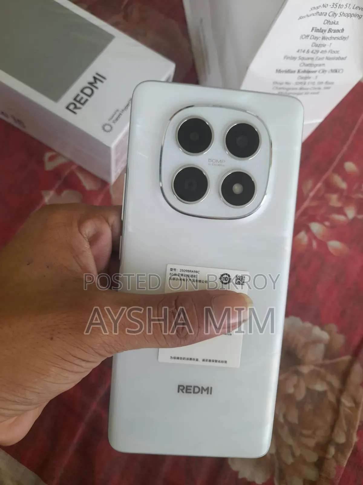 Xiaomi Redmi Note 15 128 GB White