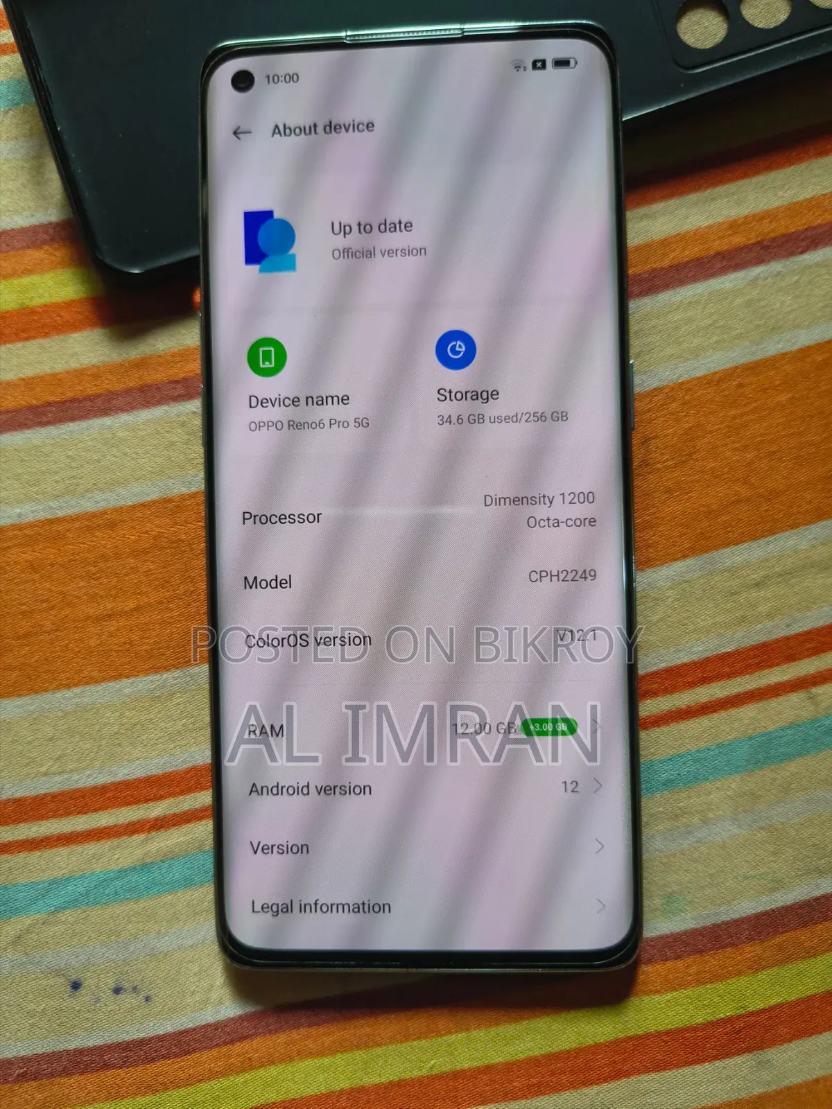 Oppo Reno6 Pro+ 5G 256 GB Silver