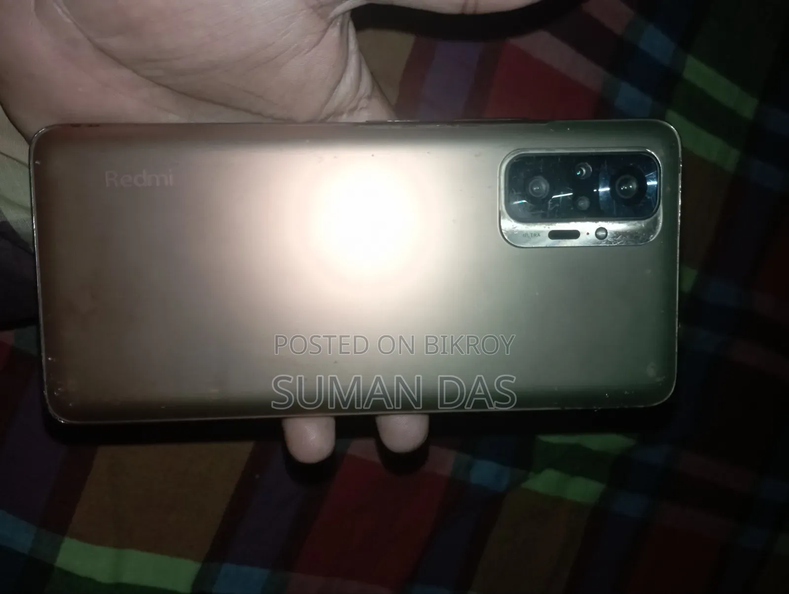 শাওমি রেডমি নোট ১০ প্রো ম্যাক্স ১২৮ জিবি গোল্ড