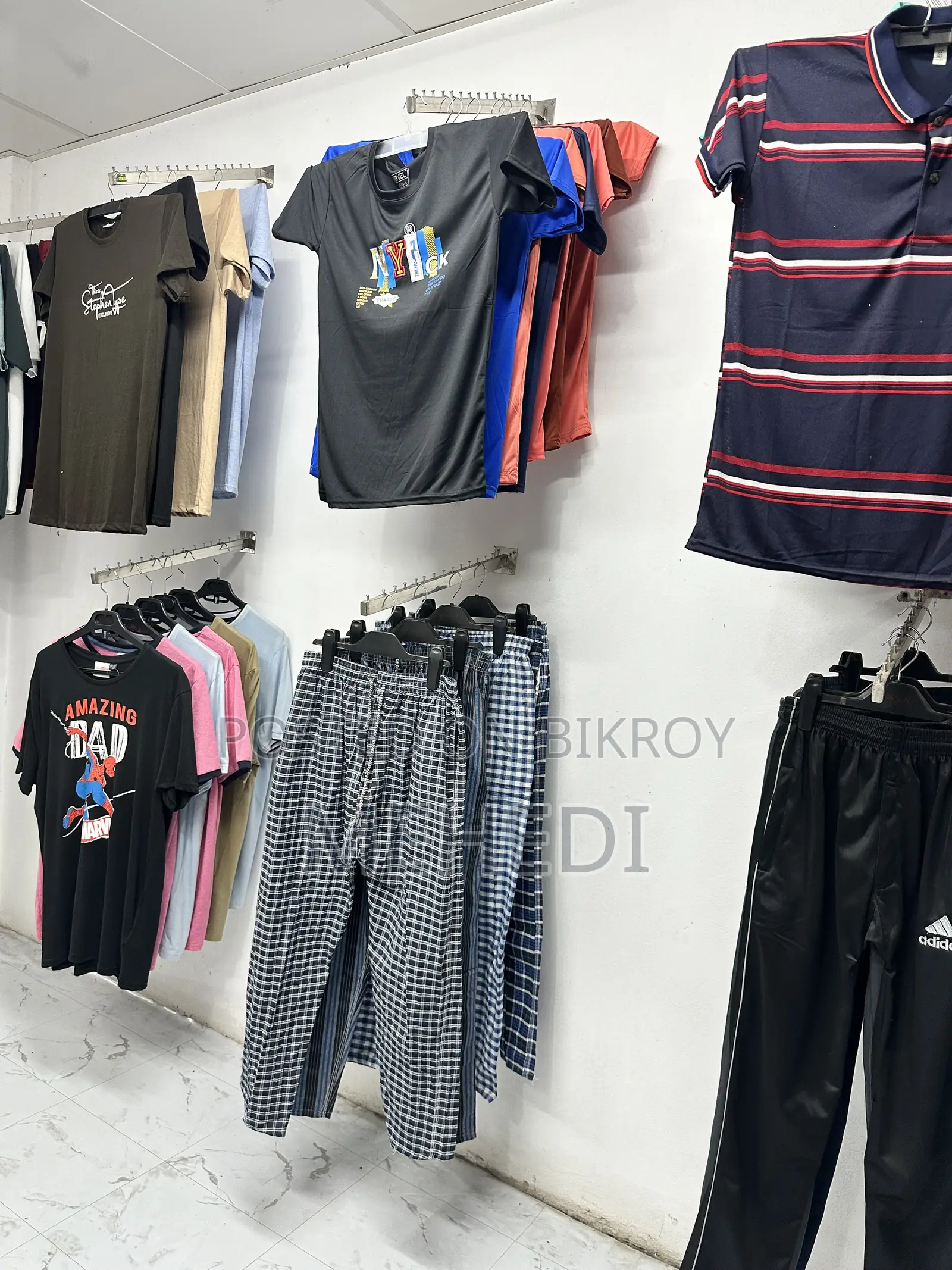 All Clothes for Sale in Clothing Store