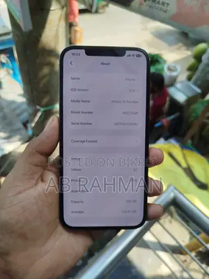 Apple iPhone 12 Pro Max 256 GB Graphite