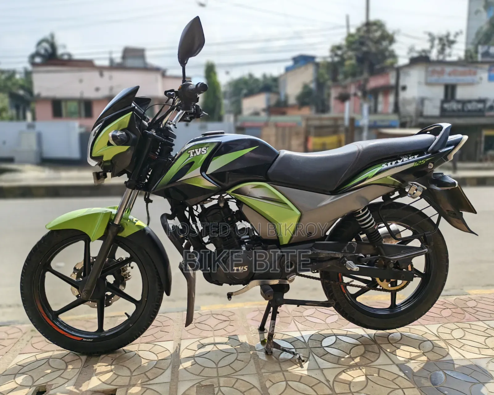TVS Stryker 125 2021 Green