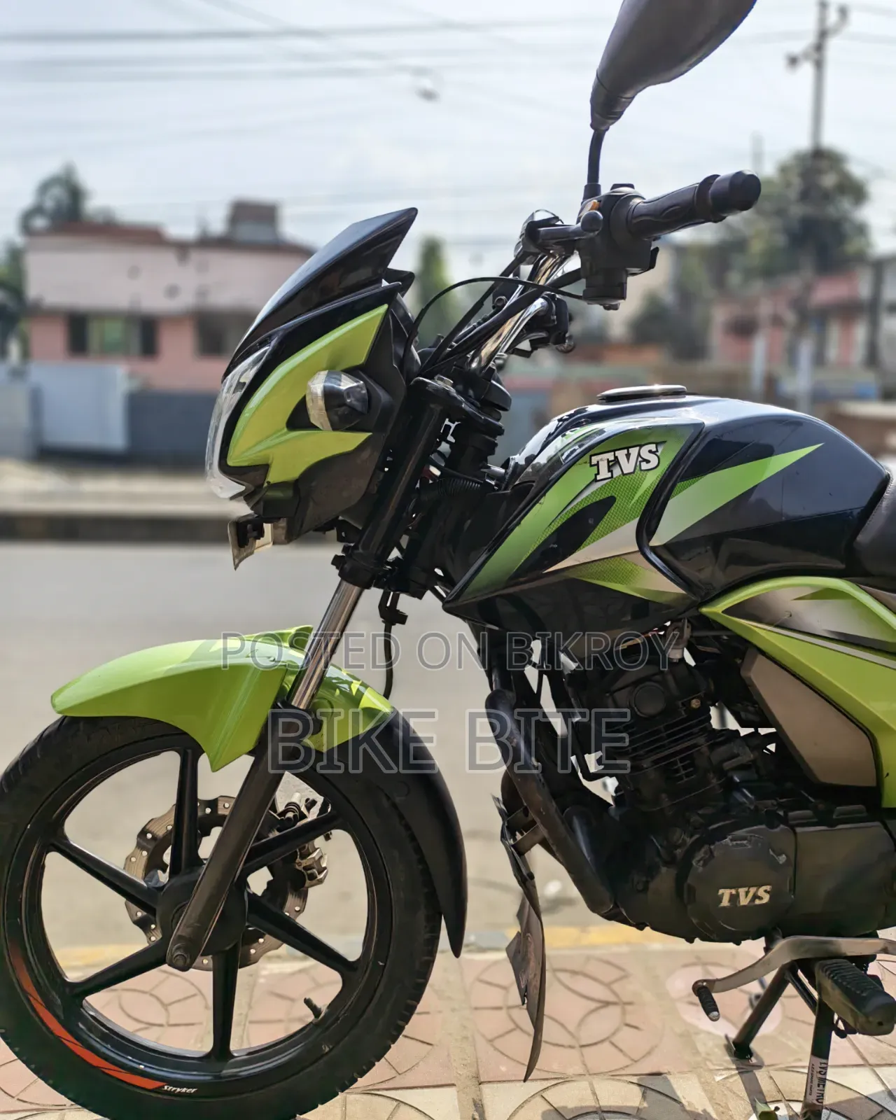 TVS Stryker 125 2021 Green