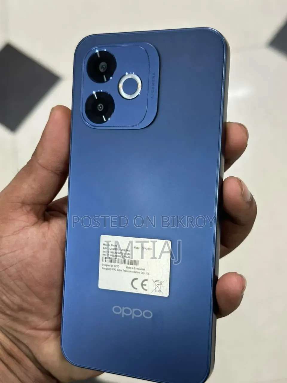 New Oppo A6s Pro 256 GB Blue