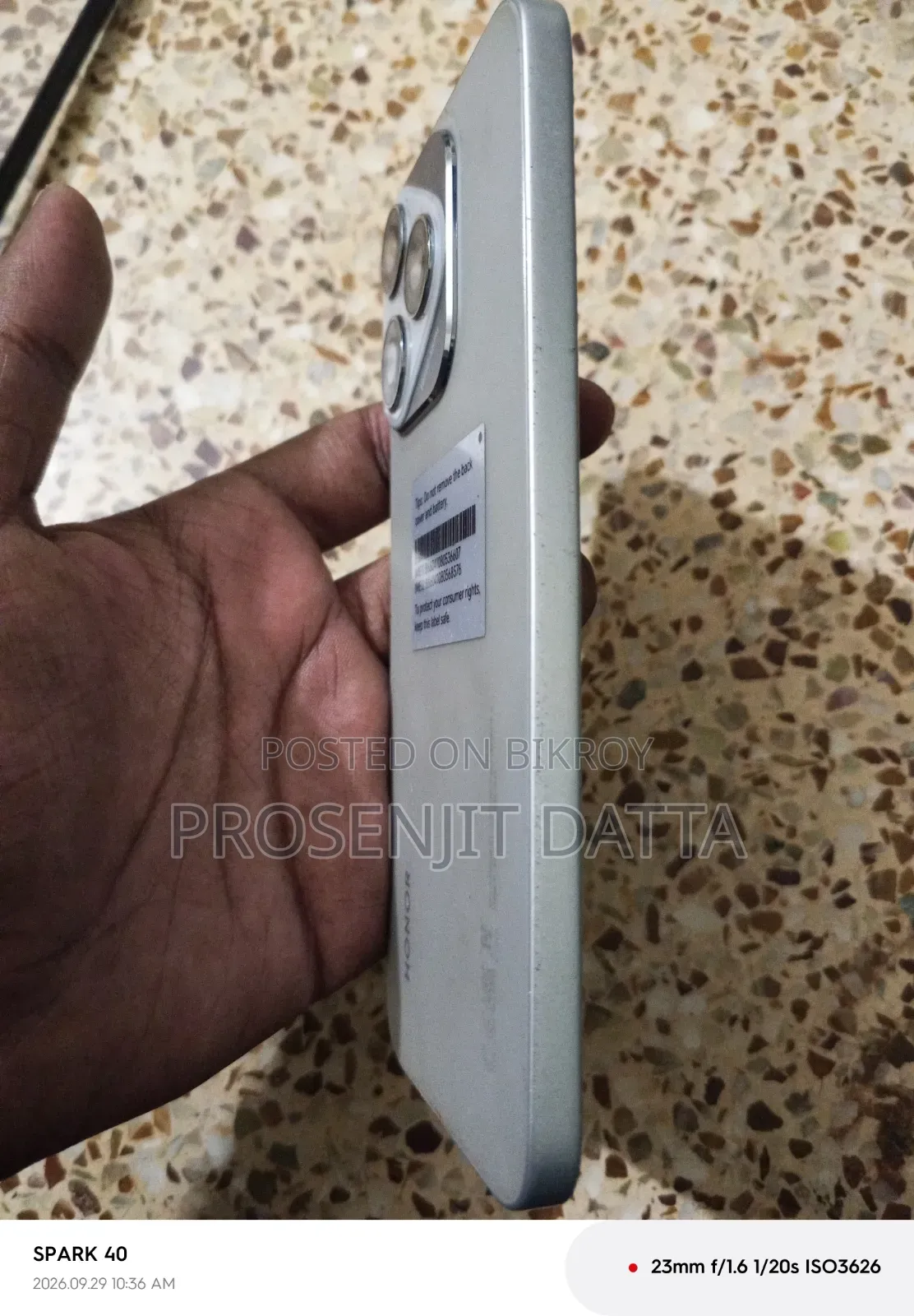 অনার ১০০ ৫১২ জিবি গ্রে