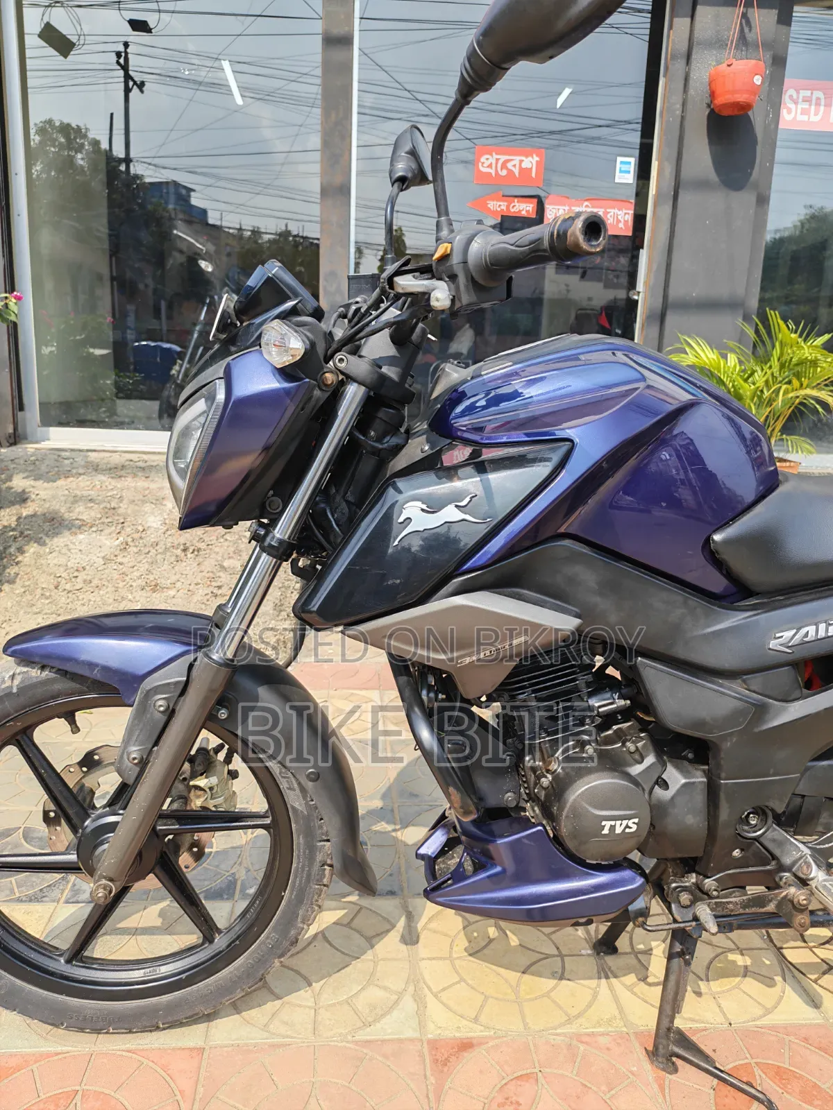 TVS Raider 125 2022 Blue