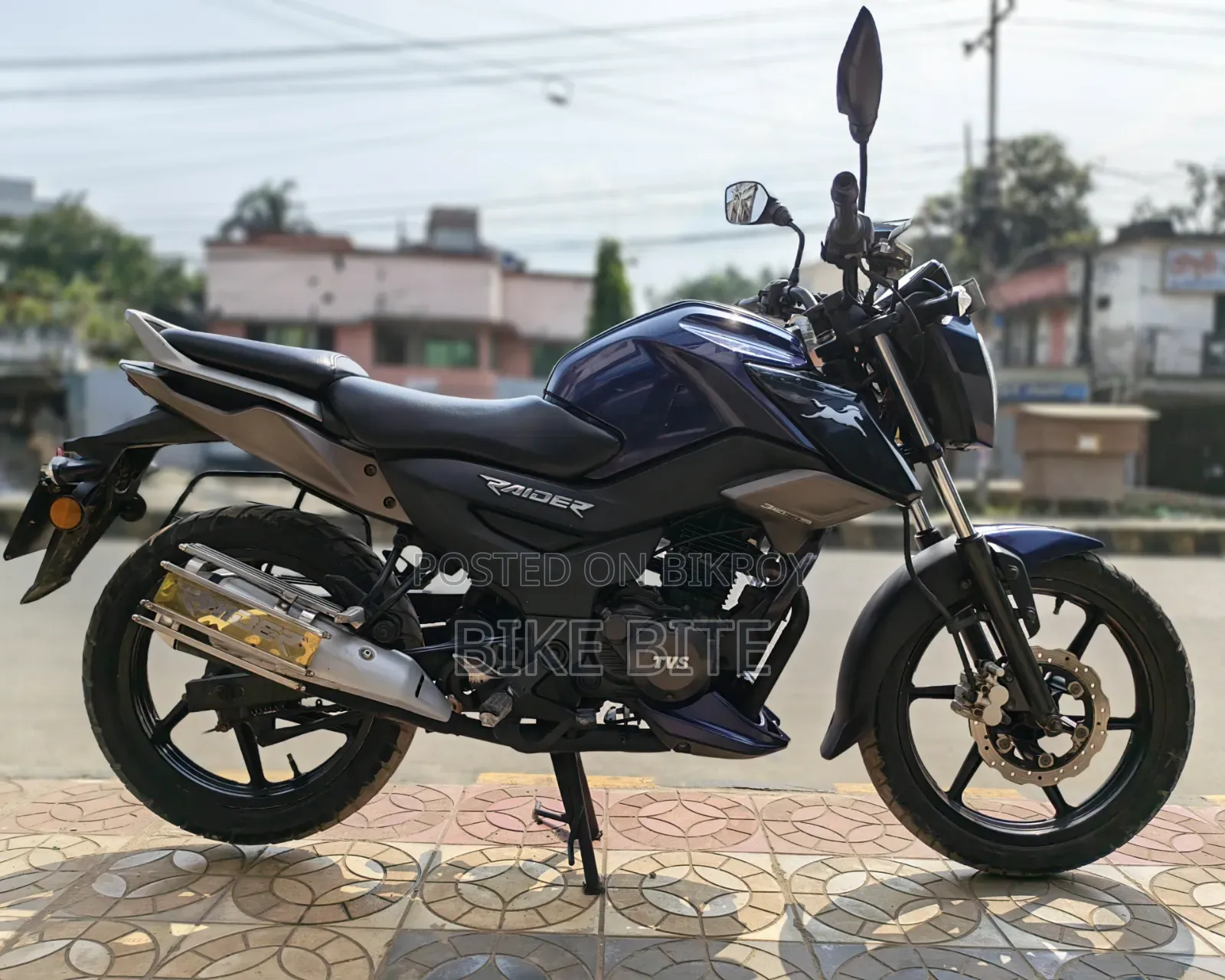TVS Raider 125 2022 Blue