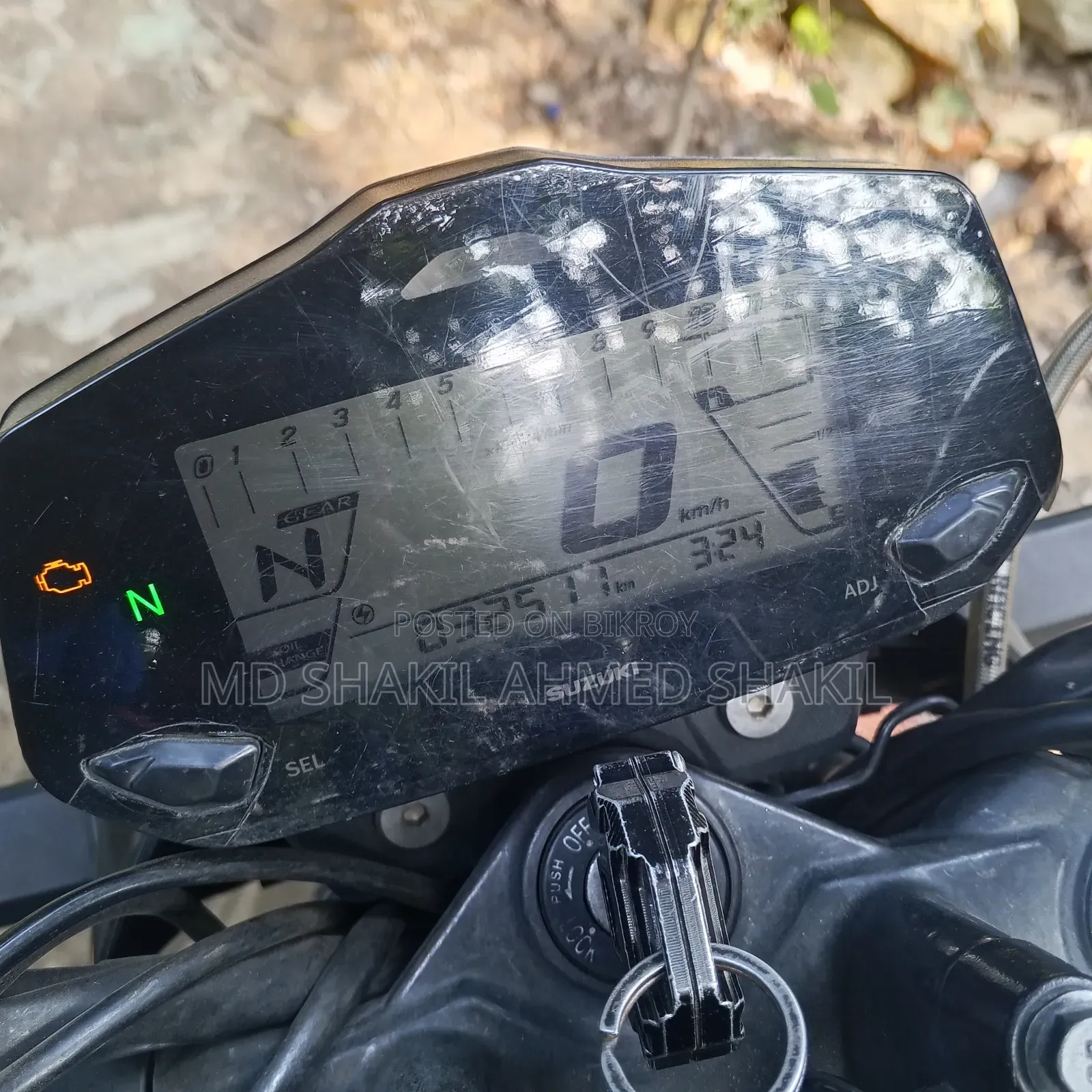 Suzuki Gixxer 2023 Black