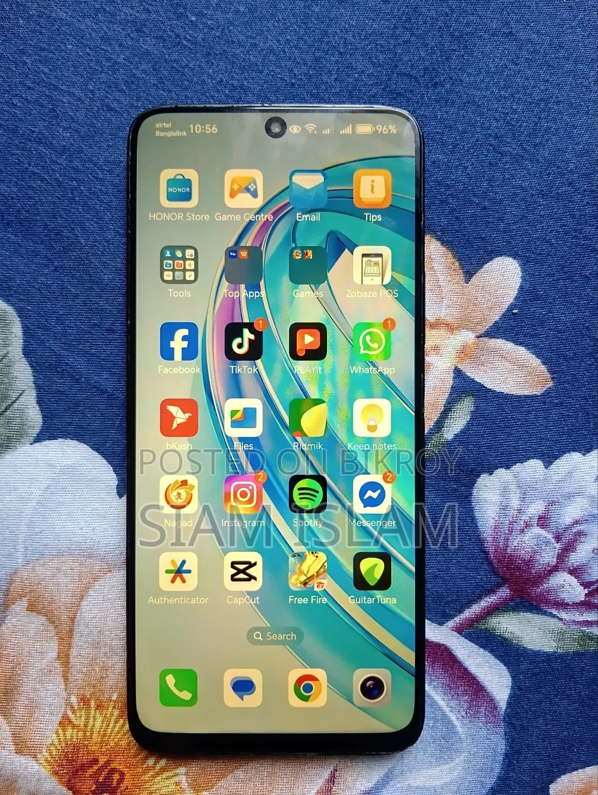 Honor X8a 128 GB Black
