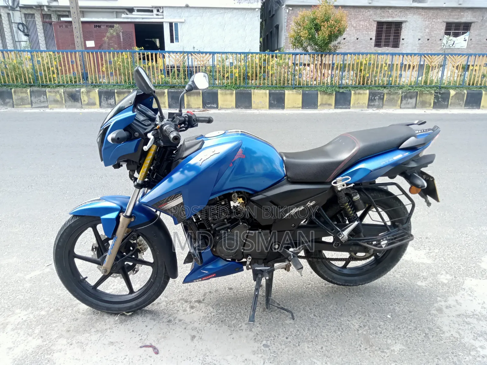 TVS Apache RTR 160 2V 2020 Blue