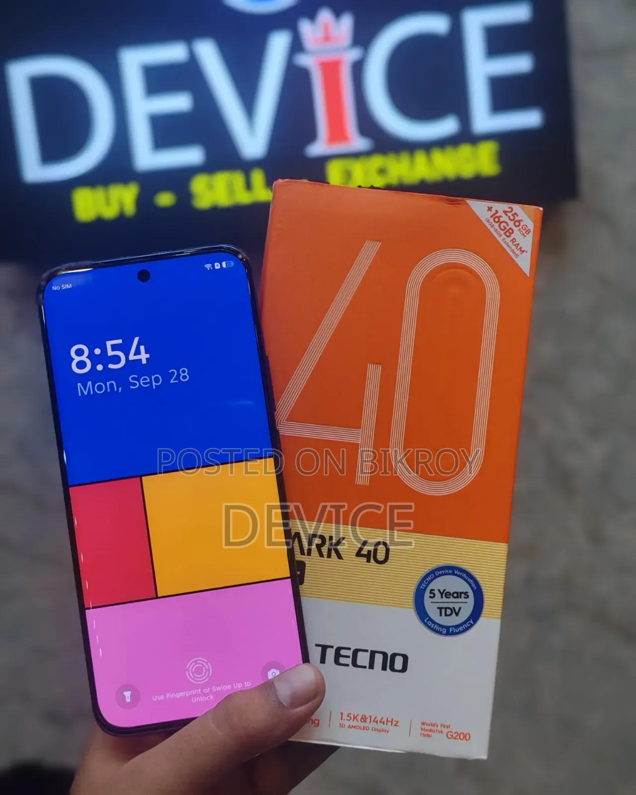 Tecno Spark 40 Pro+ 256 GB Black