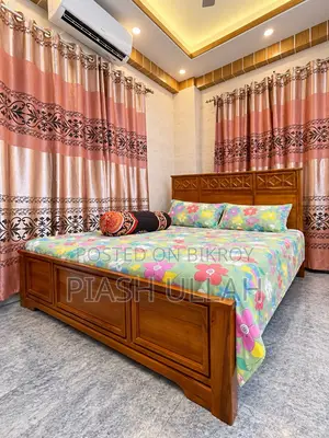 চিটাগং সেগুন কাঠের বেড (৫×৭ ফুট) বিক্রি হবে Urgent.