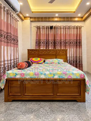 চিটাগং সেগুন কাঠের বেড (৫×৭ ফুট) বিক্রি হবে Urgent.