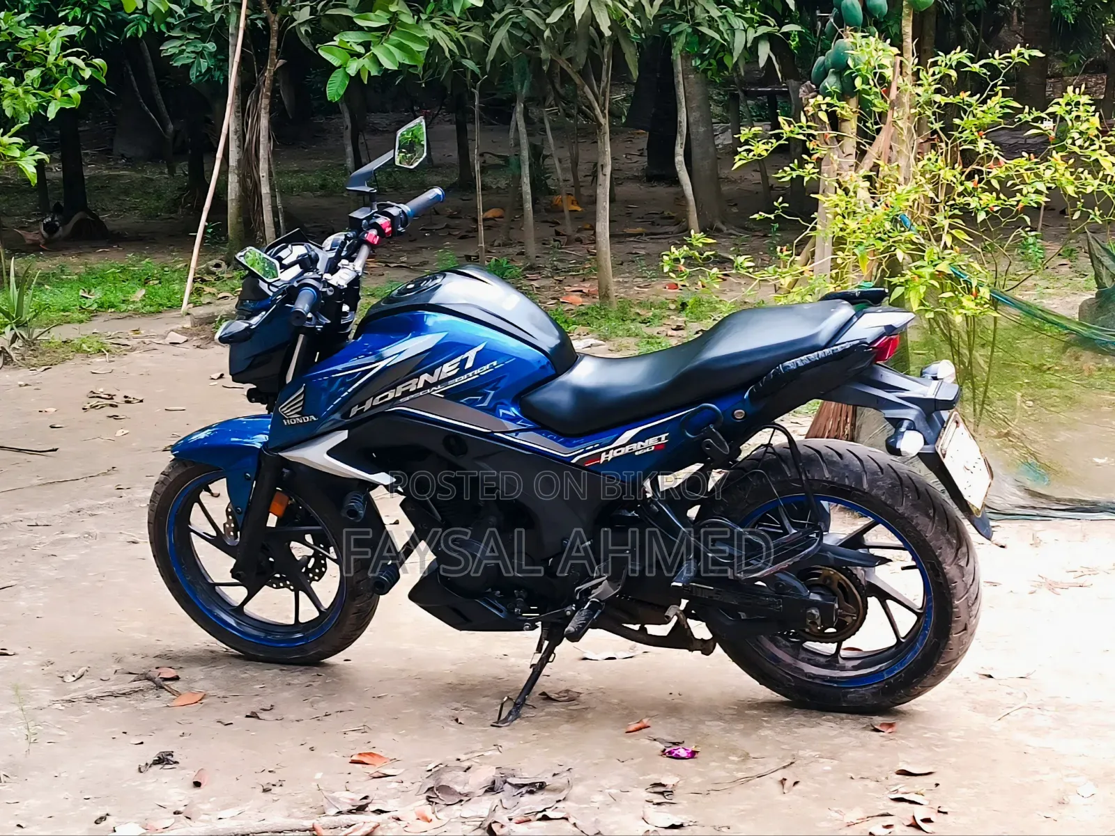 Honda Hornet 2018 Blue