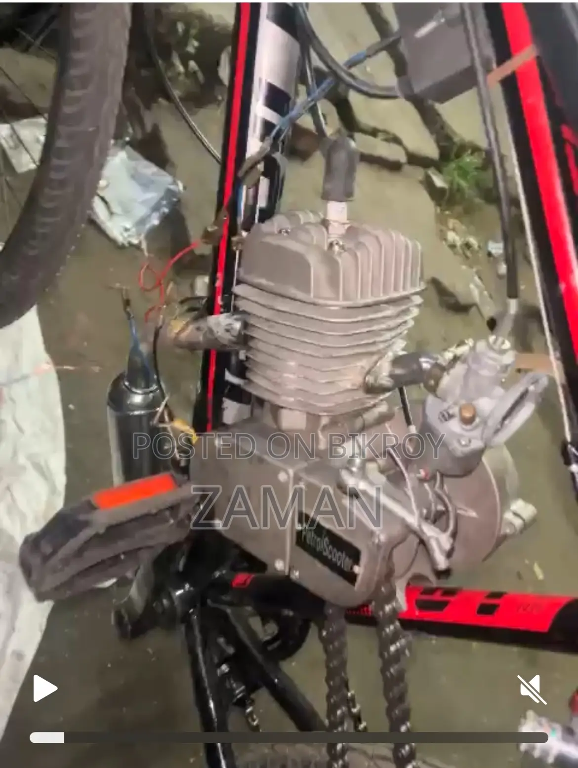 Engine Kit for Bicycle (Convert Your Bicycle to Motorcycle) 80cc