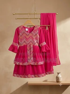 Beautiful Naira / Afghani Dress for Baby Girl