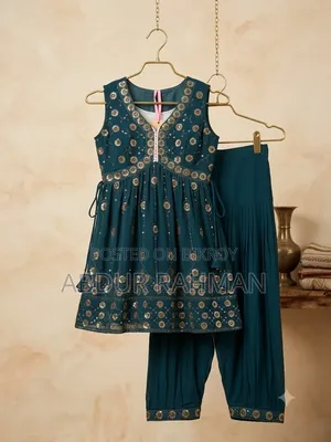 মেয়ে বেবির সুন্দর নাইরা /আফগানী ড্রেস