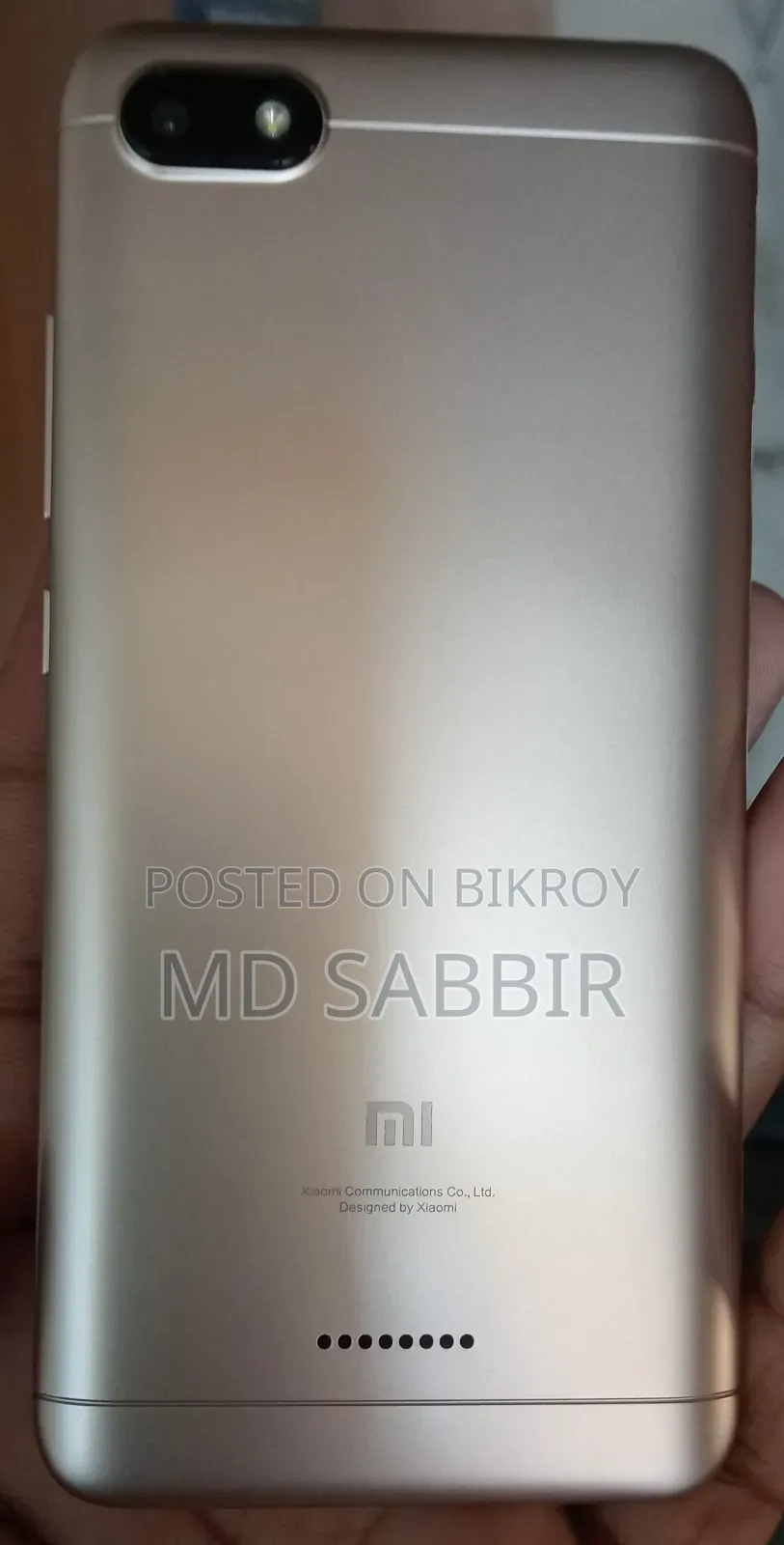 Xiaomi Redmi 6A 16 GB Gold