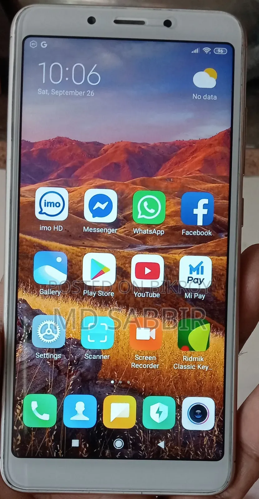 Xiaomi Redmi 6A 16 GB Gold