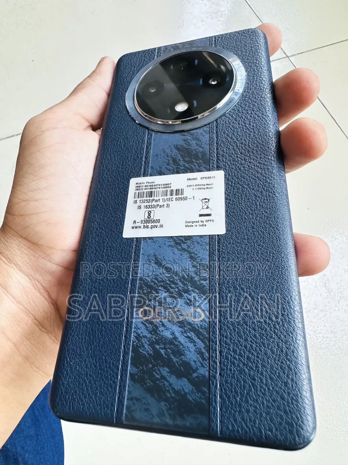 Oppo F27 Pro+ 256 GB Blue