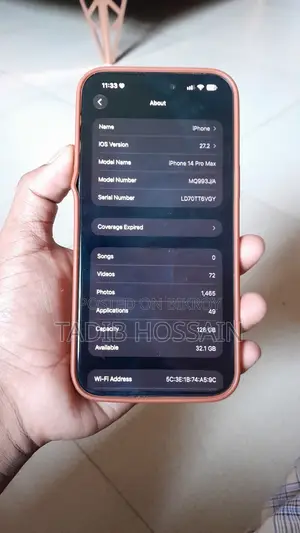 Apple iPhone 14 Pro Max 128 GB Purple