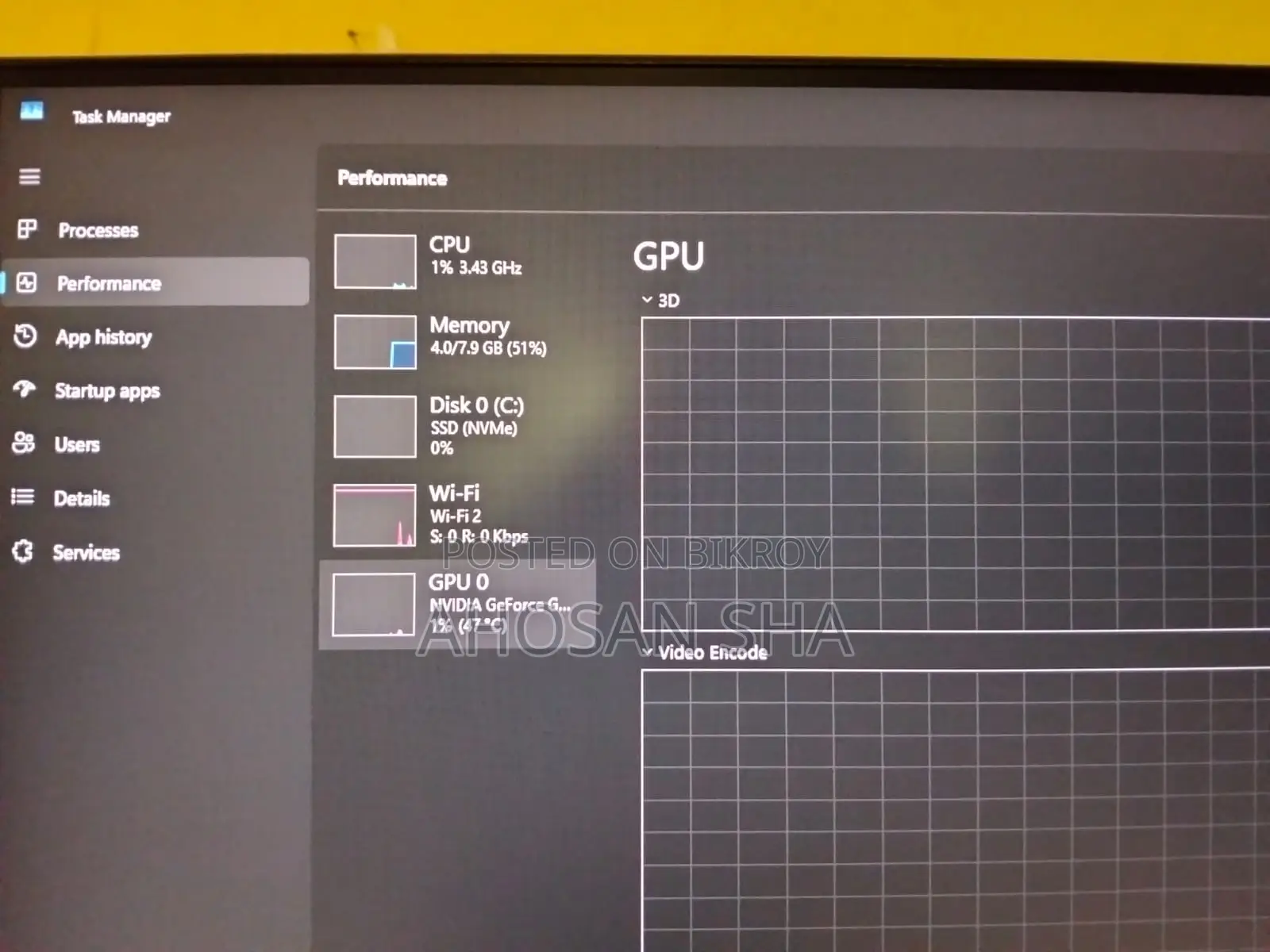 Desktop Computer Gigabyte 8GB AMD Ryzen 5 SSD 256GB