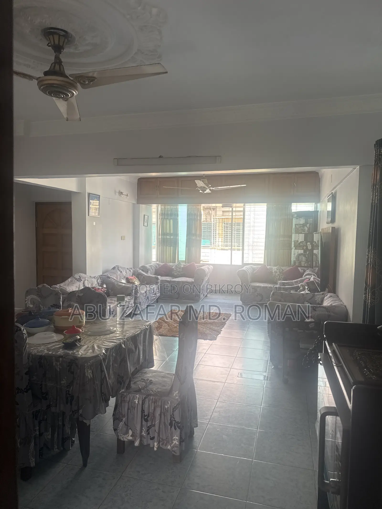 Furnished 4bdrm Apartment in Tenement 4, Basundhara for rent
