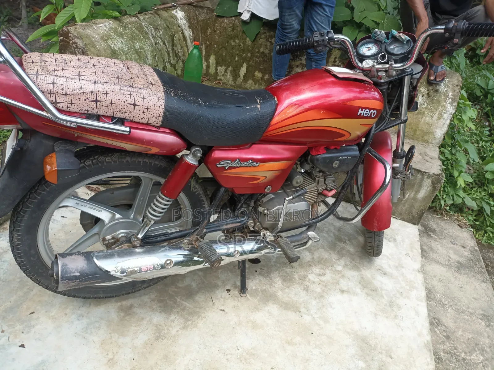 হিরো স্প্লেন্ডার প্লাস ২০১৭ রেড