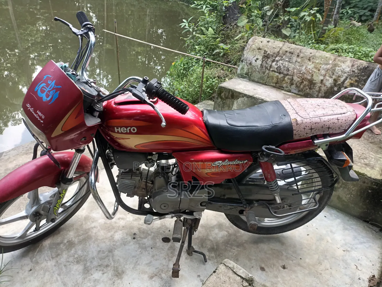 হিরো স্প্লেন্ডার প্লাস ২০১৭ রেড