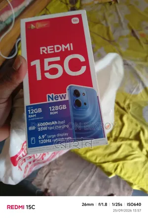 Xiaomi Redmi 15C 128 GB Black