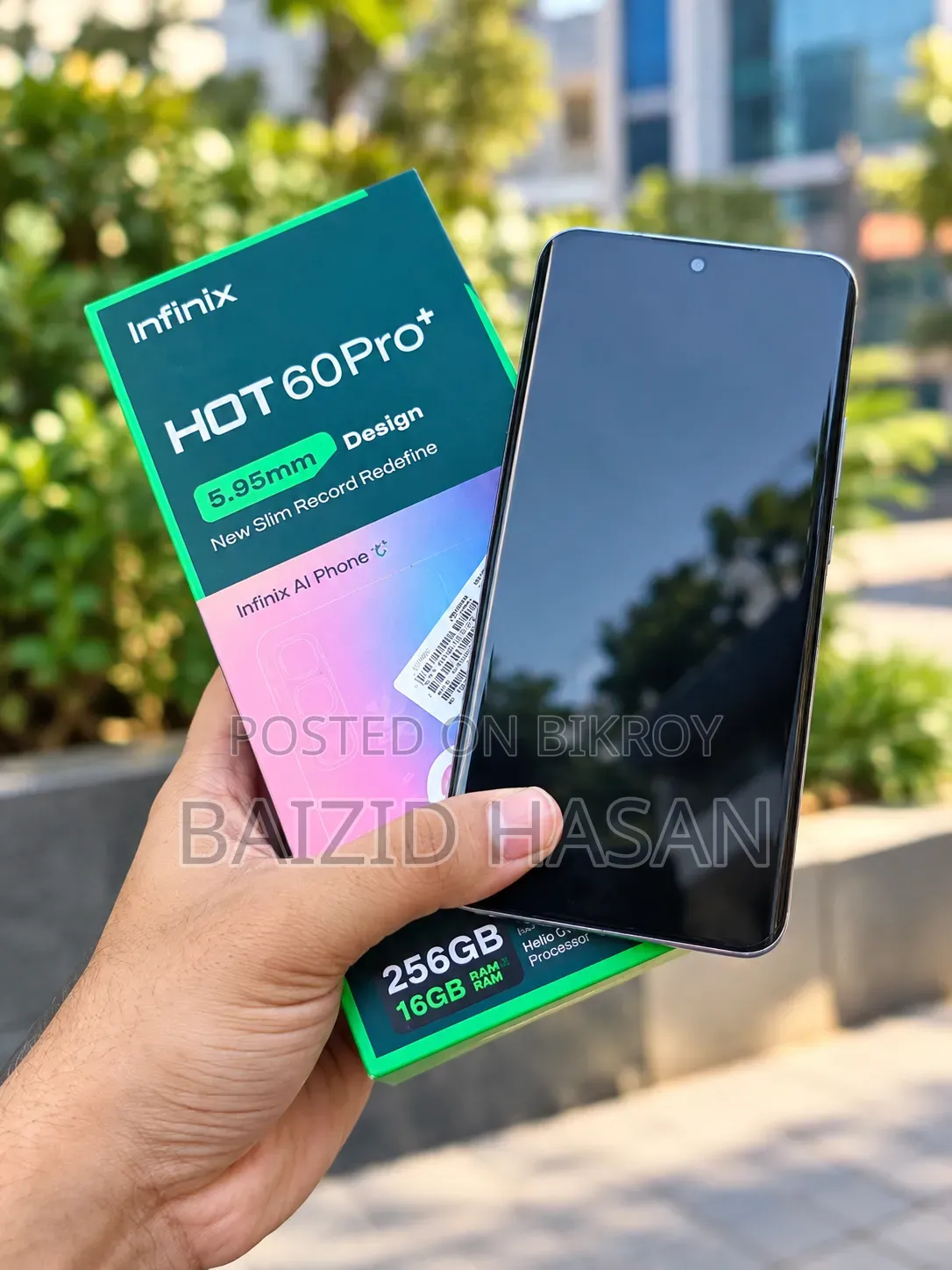Infinix Hot 60 Pro 256 GB Black