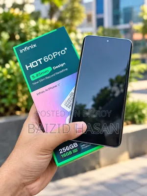 ইনফিনিক্স হট ৬০ প্রো ২৫৬ জিবি ব্ল্যাক